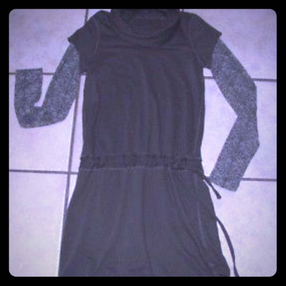 Wanted. Cowl neck, drop tie waisted tunic/dress
